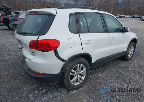 2015 Volkswagen Tiguan S из США, поврежденный, VIN WVGBV7AX9FW509469
